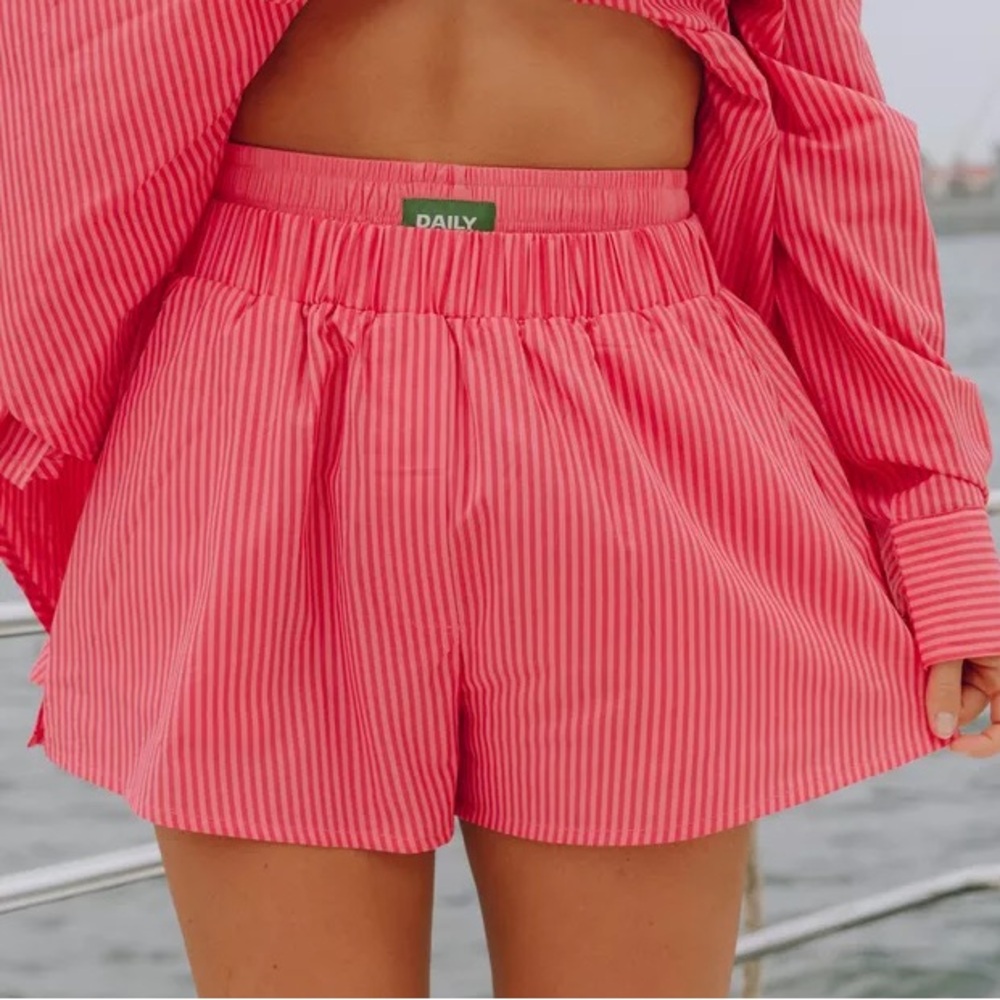 Daily Drills double band poplin shorts